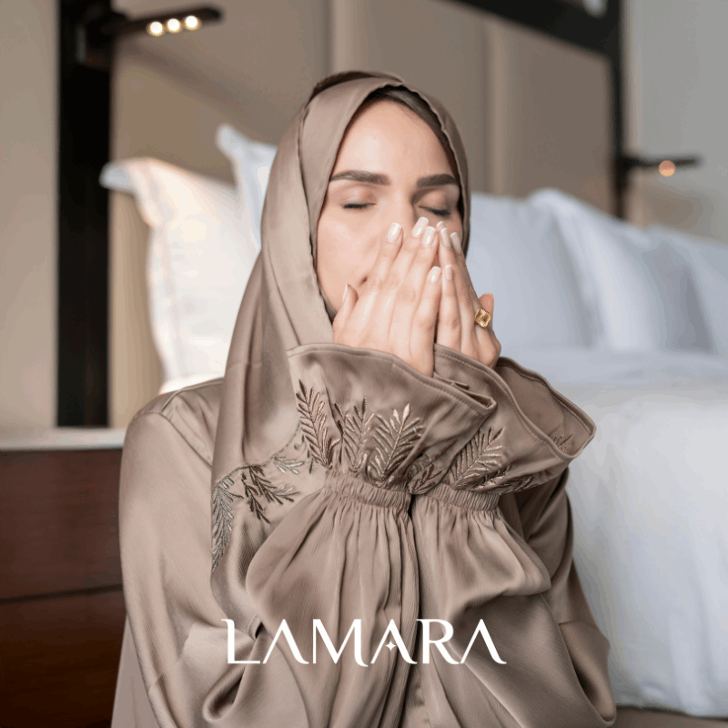 Abaya Prière Beige
