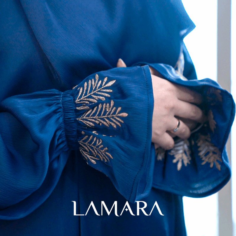 Abaya Prière Bleu