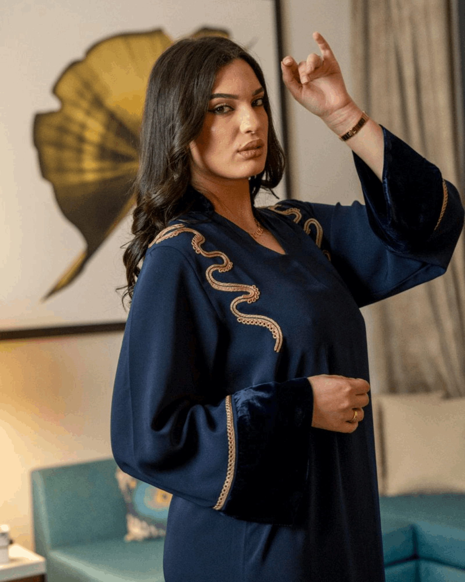 Gandoura Bleu