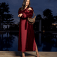 Abaya Bordeaux
