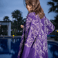 Abaya 2 Pièces Violet