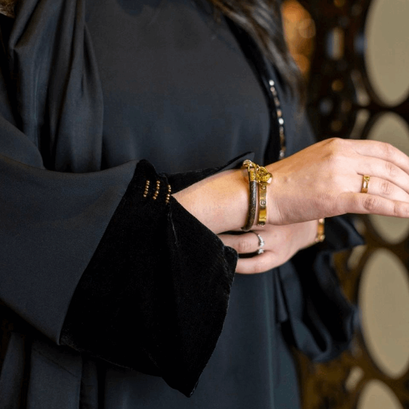 Abaya 2 Pièces Noir