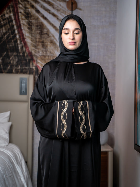 Abaya prière noire