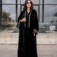 Abaya Noir 3 pièces