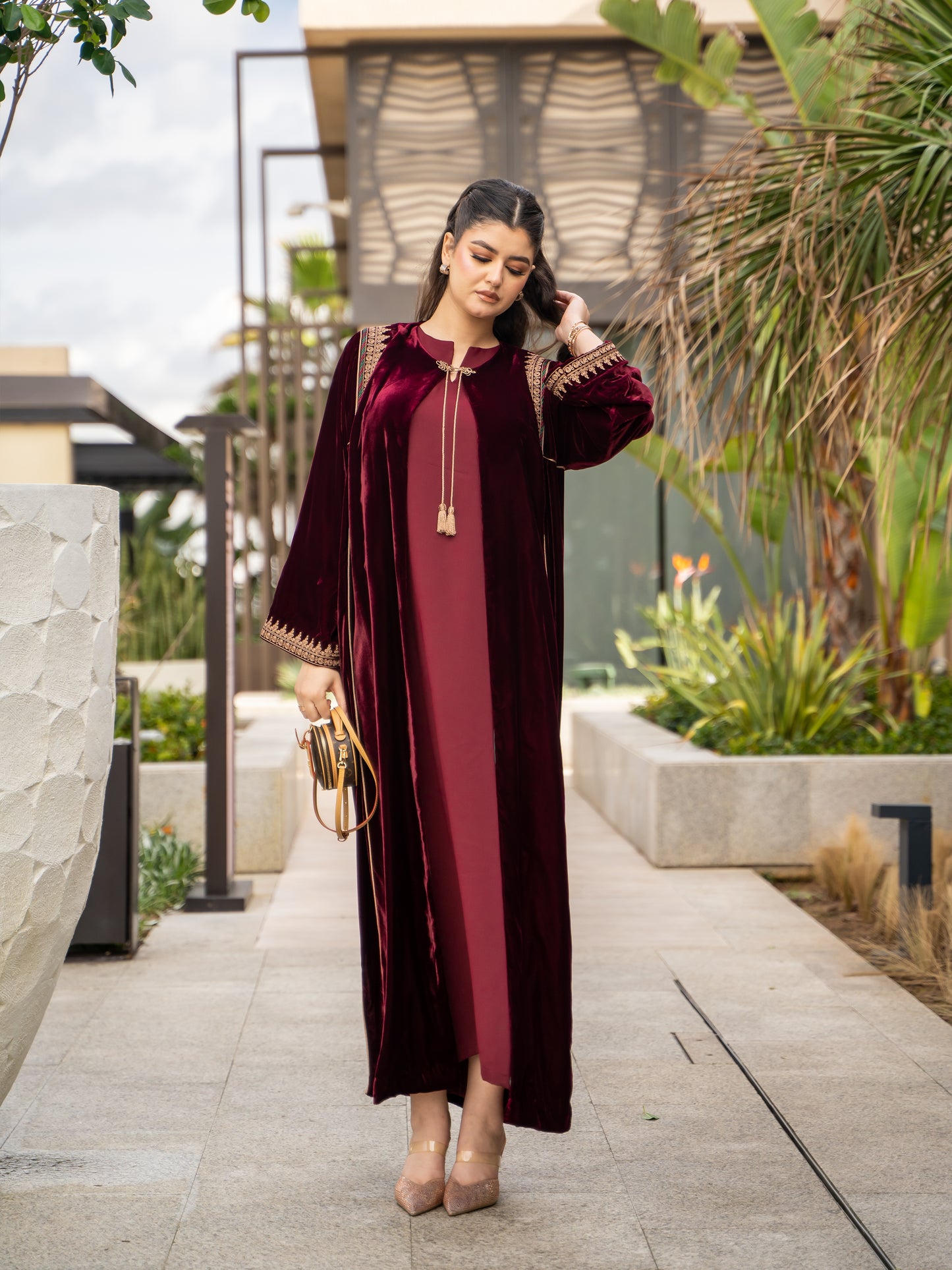 Alliance Royale – Abaya 2 pièces