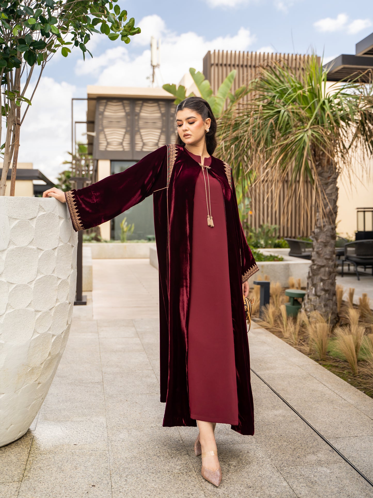 Alliance Royale – Abaya 2 pièces