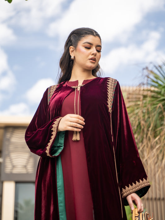 Alliance Royale – Abaya 2 pièces